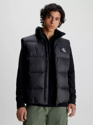 Calvin Klein Veste Sans Manches En Duvet