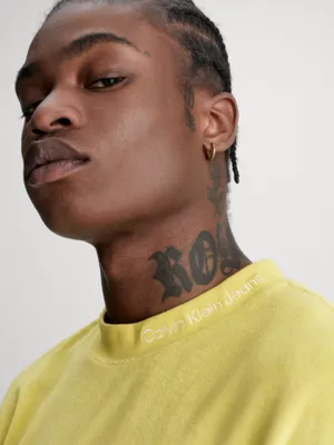 Calvin Klein T-shirt Relaxed En Ă©ponge â Image 4