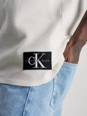 Calvin Klein Débardeur Slim Gaufré – Image 3