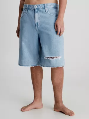 Calvin Klein Short Ample En Jean – Image 2