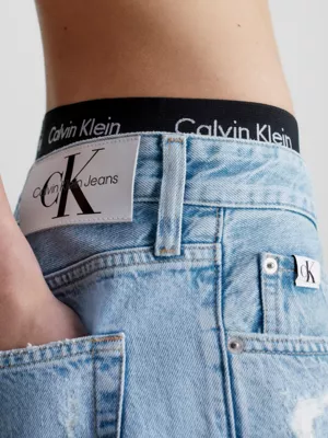 Calvin Klein Short Ample En Jean – Image 4