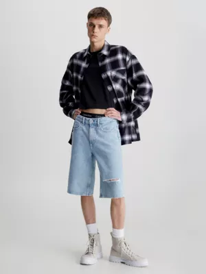 Calvin Klein Short Ample En Jean – Image 5