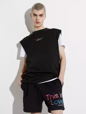 Calvin Klein DĂ©bardeur Avec Superpositions - Pride â Image 2