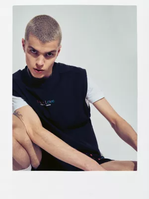 Calvin Klein DĂ©bardeur Avec Superpositions - Pride â Image 6