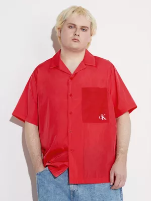 Calvin Klein Chemise En Nylon Relaxed Ă Manches Courtes - Pride â Image 2