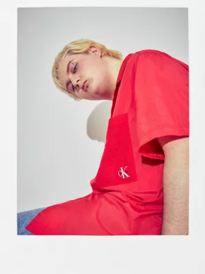 Calvin Klein Chemise En Nylon Relaxed Ă Manches Courtes - Pride â Image 6