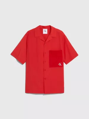 Calvin Klein Chemise En Nylon Relaxed Ă Manches Courtes - Pride â Image 7