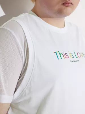 Calvin Klein T-shirt Relaxed Avec Superpositions - Pride â Image 4