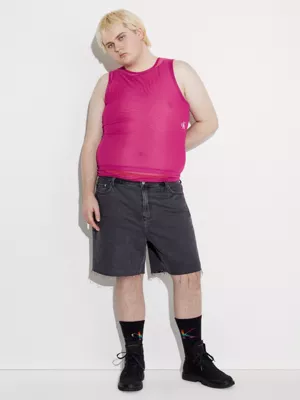 Calvin Klein DĂ©bardeur En Maille Avec Superpositions - Pride â Image 5