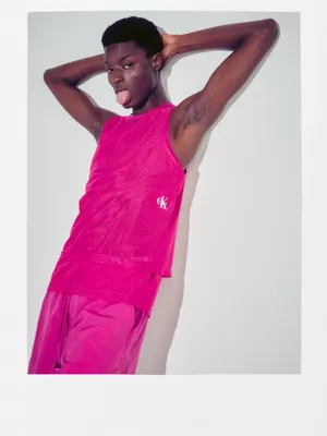 Calvin Klein DĂ©bardeur En Maille Avec Superpositions - Pride â Image 6