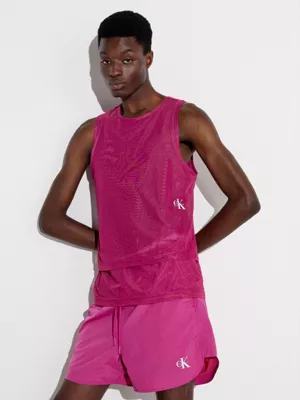 Calvin Klein Débardeur En Maille Avec Superpositions - Pride
