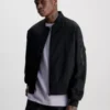 Calvin Klein Blouson Bomber Relaxed Légèrement Matelassé
