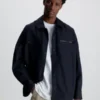 Calvin Klein Chemise Veste En Sergé Doux