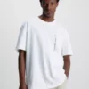 Calvin Klein T-shirt Oversize En Coton Recyclé