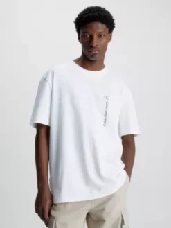 Calvin Klein T-shirt Oversize En Coton Recyclé