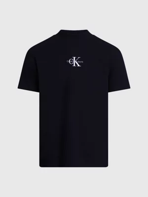 Calvin Klein T-shirt En Jersey Côtelé Avec Monogramme – Image 6