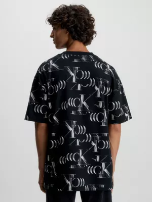 Calvin Klein T-shirt Relaxed Entièrement Imprimé De Logos – Image 2