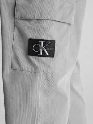 Calvin Klein Pantalon Cargo En Velours Côtelé Avec Ceinture – Image 4