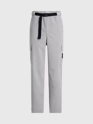 Calvin Klein Pantalon Cargo En Velours Côtelé Avec Ceinture – Image 6