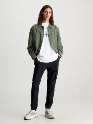 Calvin Klein Pantalon Cargo Skinny Délavé – Image 5