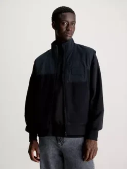 Calvin Klein Veste Utilitaire Relaxed En Polaire