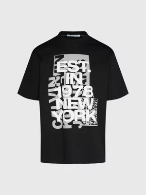 Calvin Klein T-shirt Avec Logo Relaxed En Coton â Image 6