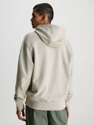 Calvin Klein Sweat-shirt Ă Capuche Relaxed En Coton Avec Logo â Image 3