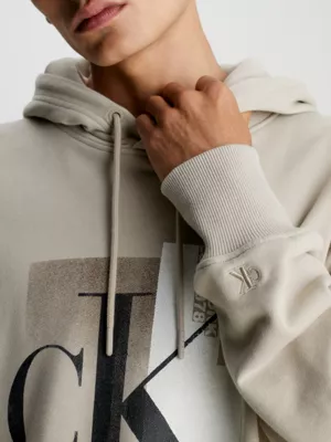 Calvin Klein Sweat-shirt Ă Capuche Relaxed En Coton Avec Logo â Image 4