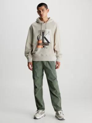 Calvin Klein Sweat-shirt Ă Capuche Relaxed En Coton Avec Logo â Image 5