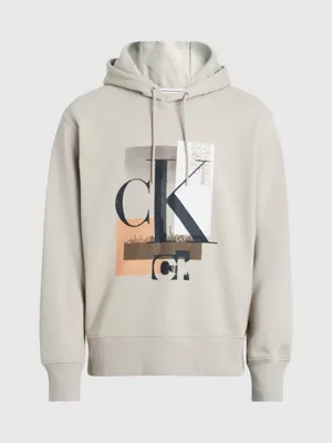 Calvin Klein Sweat-shirt Ă Capuche Relaxed En Coton Avec Logo â Image 6