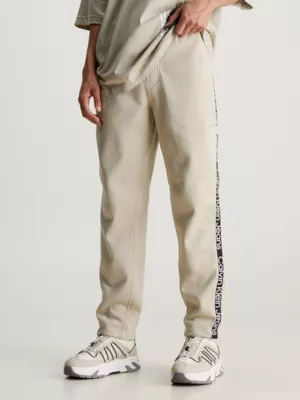 Calvin Klein Pantalon De Jogging Relaxed Avec Logo Tape