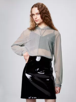 Calvin Klein Sweat-shirt Ă Capuche Slim Unisexe En Maille â Image 2