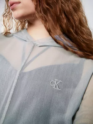Calvin Klein Sweat-shirt Ă Capuche Slim Unisexe En Maille â Image 6