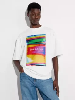 Calvin Klein T-shirt Unisexe Imprimé - Pride