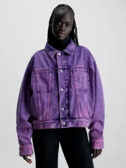 Calvin Klein Veste En Jean Boxy Unisexe