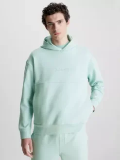 Calvin Klein Sweat-shirt à Capuche En Coton Bio