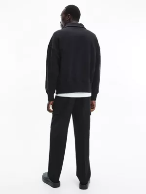 Calvin Klein Sweat Relaxed Avec Col Zippé – Image 3