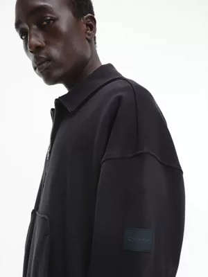 Calvin Klein Sweat Relaxed Avec Col Zippé – Image 4