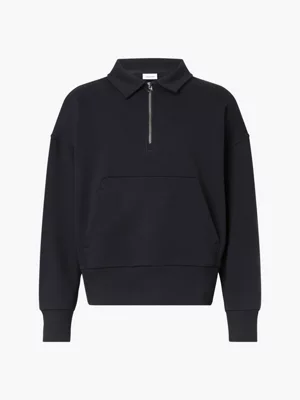 Calvin Klein Sweat Relaxed Avec Col Zippé – Image 5