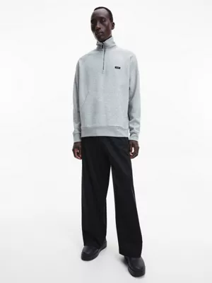 Calvin Klein Sweat ZippĂ© Relaxed Avec Col Montant â Image 2