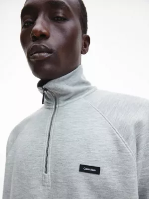 Calvin Klein Sweat ZippĂ© Relaxed Avec Col Montant â Image 4