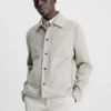 Calvin Klein Chemise Veste En Daim