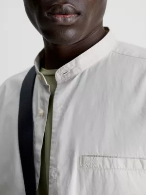 Calvin Klein Chemise En Popeline De Coton LĂ©ger â Image 3