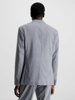 Calvin Klein Blazer Slim En Laine Ă©lastique â Image 2
