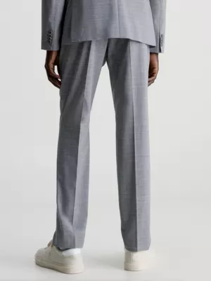 Calvin Klein Pantalon Slim En Laine Mélangée – Image 2