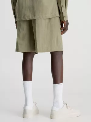 Calvin Klein Short Relaxed En Lin Mélangé – Image 2