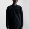 Calvin Klein Sweat-shirt Avec Poche En Maille