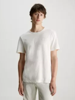 Calvin Klein T-shirt En Coton Et Lin