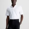 Calvin Klein Polo à Patte Ouverte