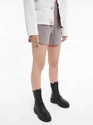 Calvin Klein Short Unisexe En Coton GaufrĂ© - CK Standards â Image 2